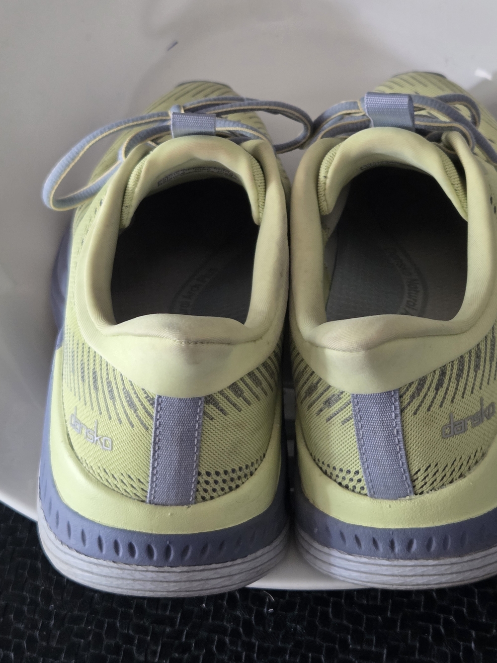 Dansko Lime Green Athletic Sneakers